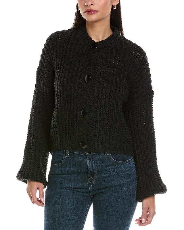 Celebrity Style ANNA KAY Pearls A Trous Cashmere-Blend Cardigan