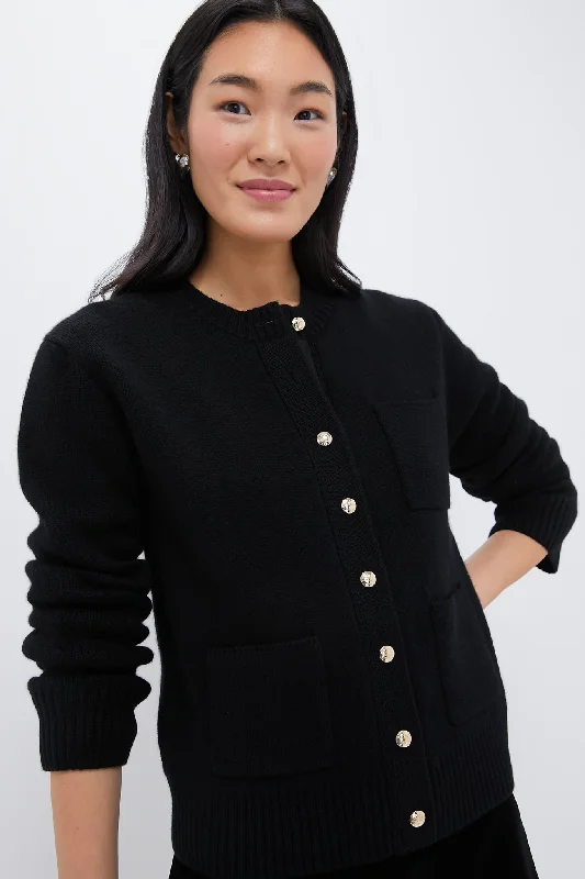 Cozy Fit Black Jameson Cardigan