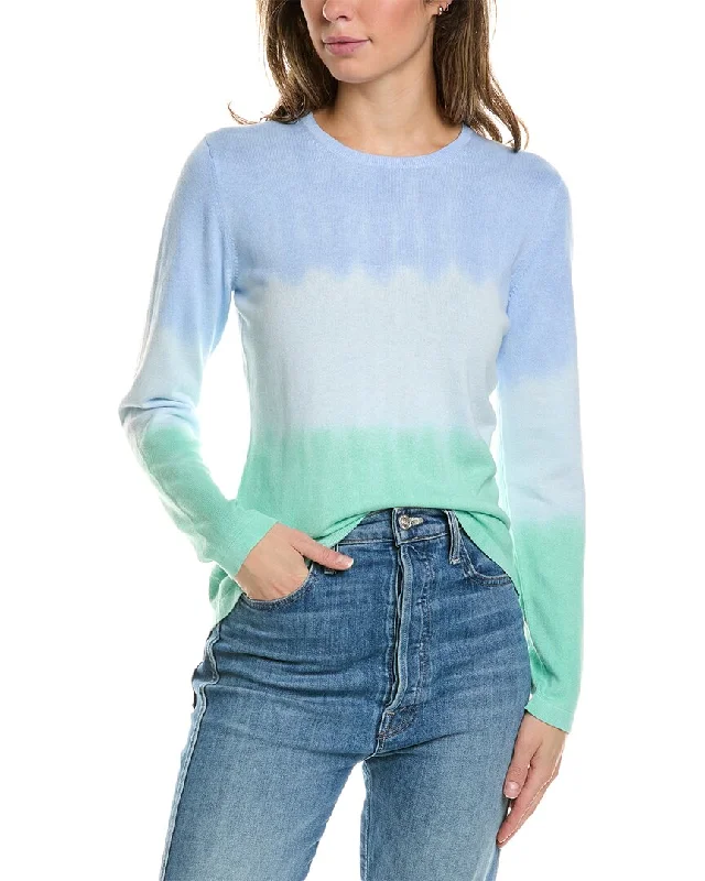 Relaxed Fashion Alashan Cashmere Dip-Dye Cashmere-Blend Sweater