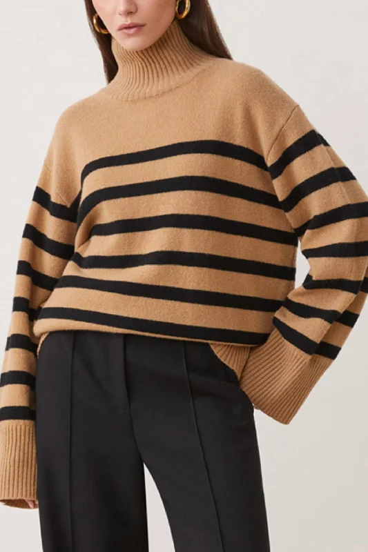 Chic Comfort Palacio Sweater In Camel