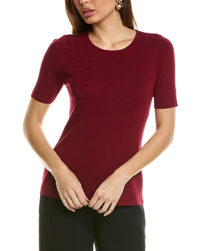 Bottom And Versatile Tahari ASL Sweater Top