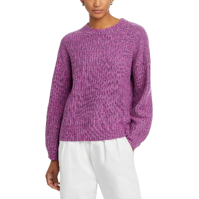 Fashion Pioneer Monrow Womens   Wool Cashmere Crewneck Sweater