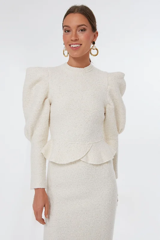 Cozy Layers Off White Camille Sweater Pullover