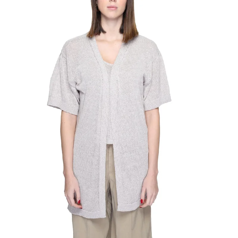 Breathable Comfort Jacqueline De Yong  Recycled Cotton Women's Cardigan