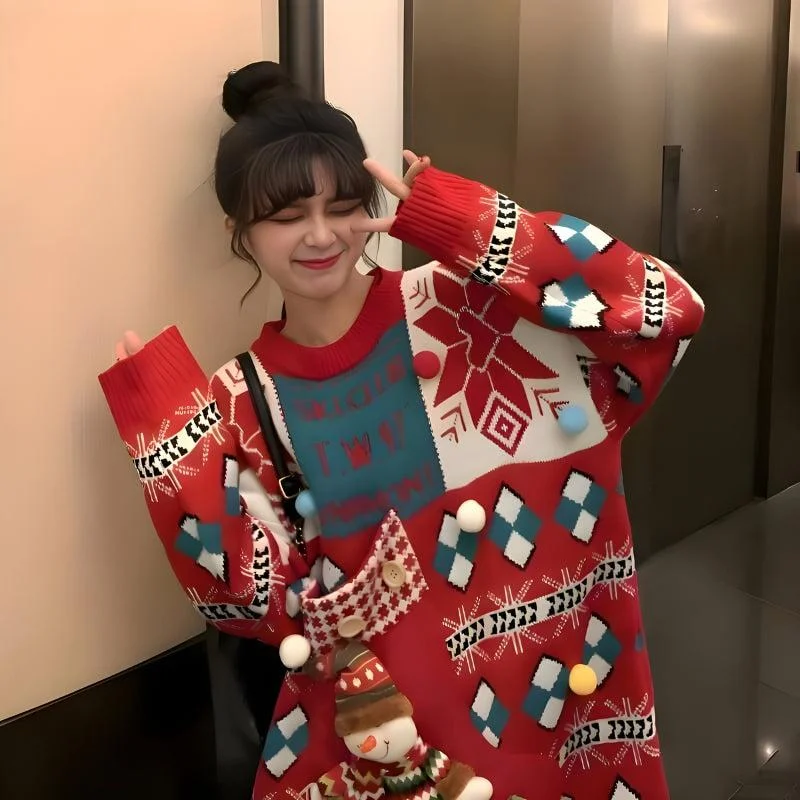 Designer Style Ugly Christmas Sweater