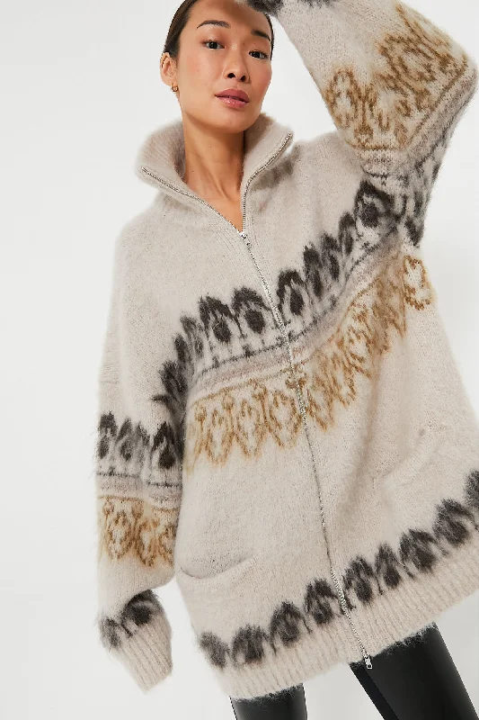 Light Comfort Khaki Deloris Sweater