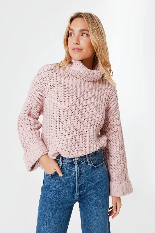 Soft Wear Quartz Wide Sleeve Turtleneck