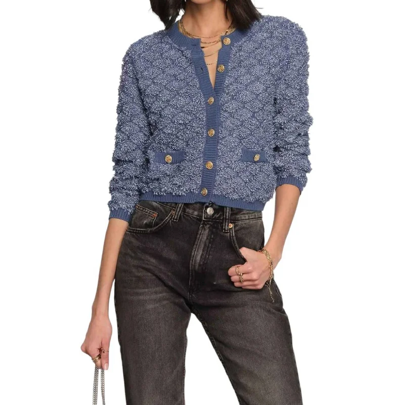 Versatile Wear Kiel Cardigan In Lake