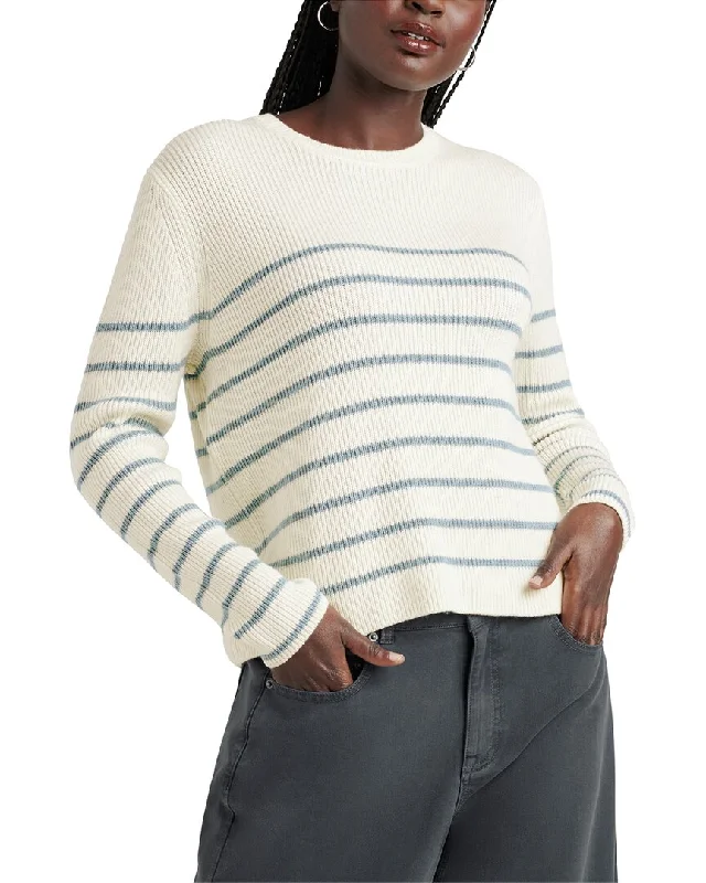 Innovative Design Splendid Spencer Stripe Wool-Blend Sweater