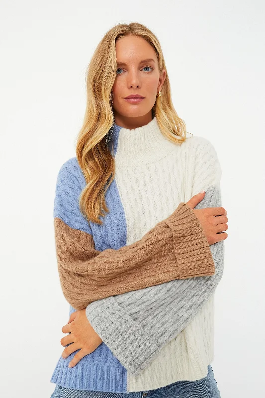 Fashionable And Versatile Multi Color Celia Sweater