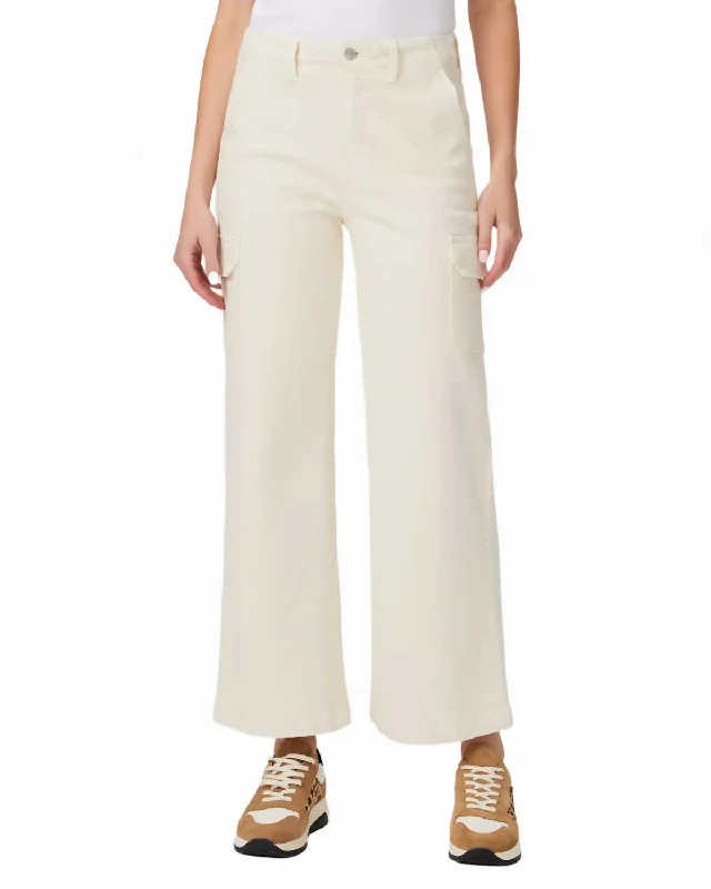 Versatile Casuals Carly Cargo Pant In Quartz Sand