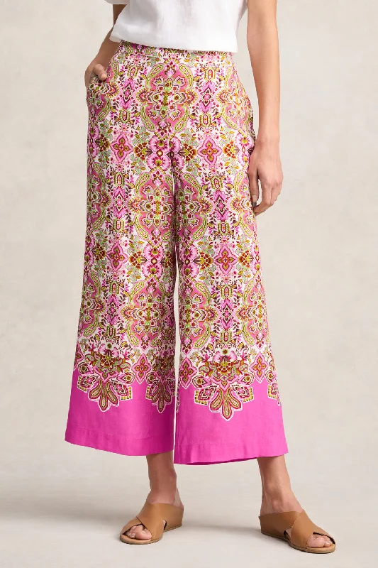 Must-have For Autumn And Winter Printed 7/8 Pant - Moroccan Tile Print