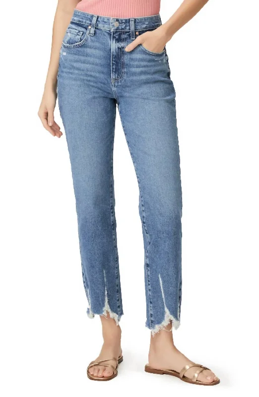 Cozy Fitting Noella Jean In Zita Destructed W/ Peak Hem