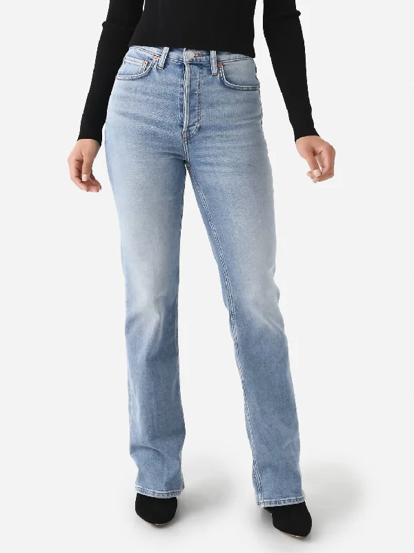 Relaxed Tops 70S Bootcut Jean In Blazed Indigo