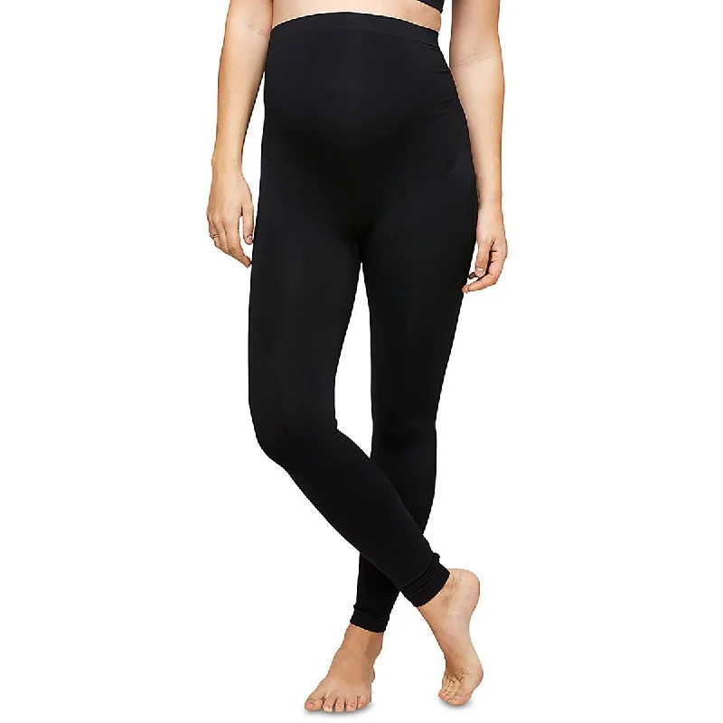 French Style Nom Womens Maternity Solid Leggings