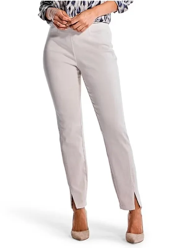 Sporty Wear Seams All Day Slim Jeans In Sandshell