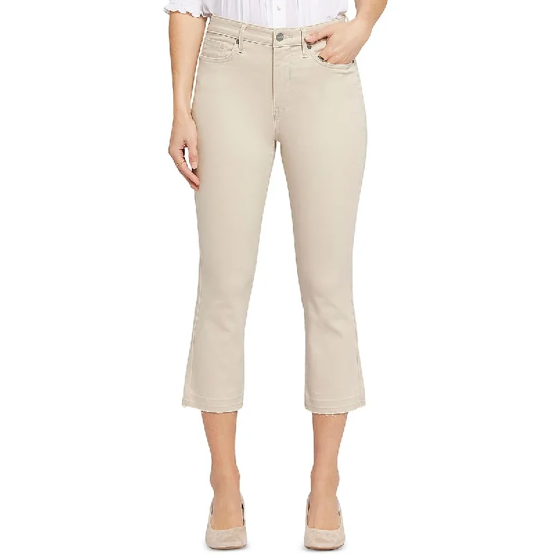 High-end Fashion NYDJ Womens Lift-Tuck Technology Solid Capri Pants