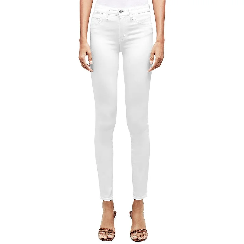 Fashionable Items L'Agence Womens Lightwash Pocket Skinny Pants