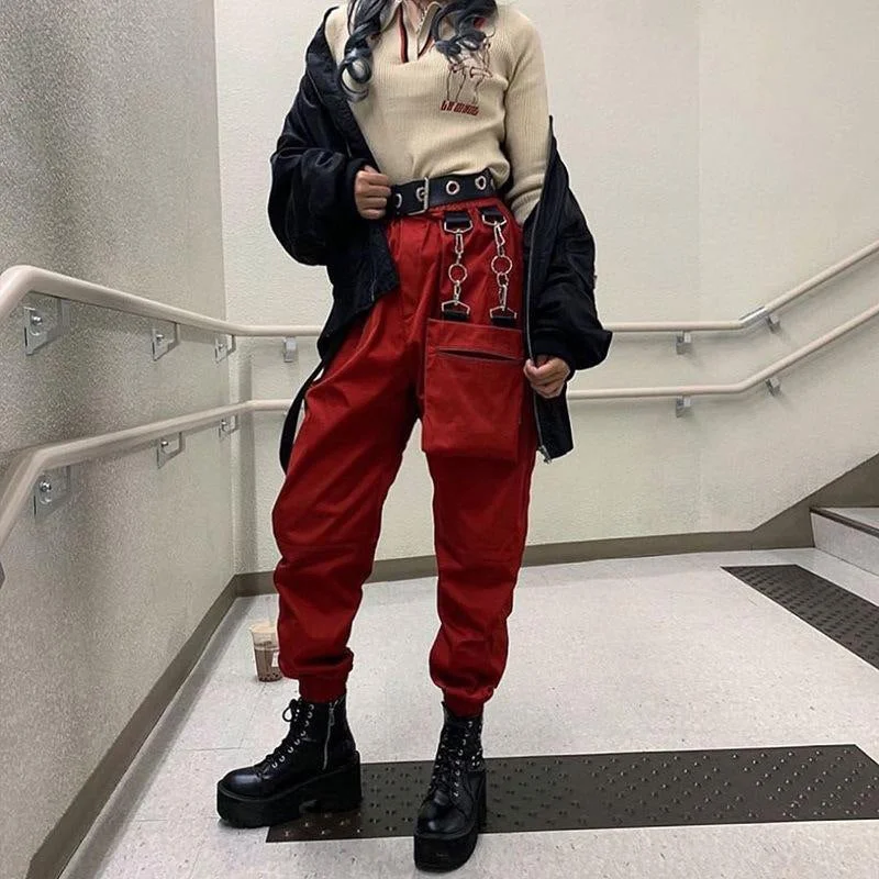 Spring Fashion CHAIN HIPHOP PANTS BY63129