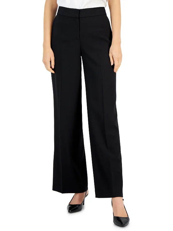 High-end Customization Womens Knit Wide Leg Dress Pants