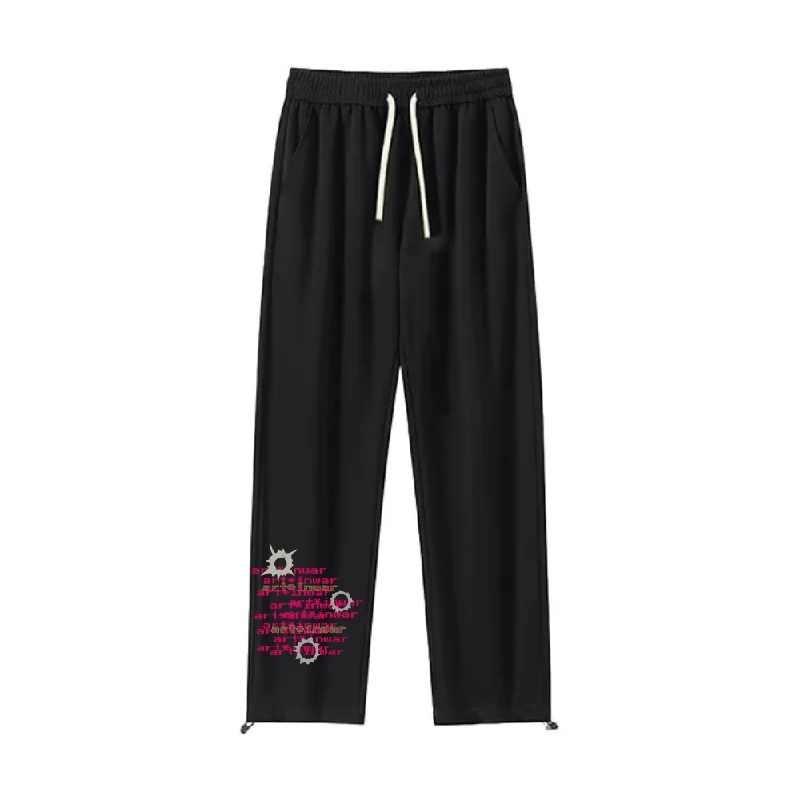 Sports And Leisure Art In War Puff Print Online Sweatpants