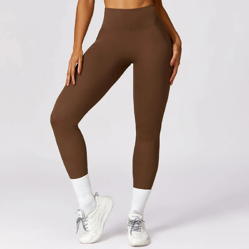 Trendy Traveler Quick-drying Nude Feel Hip Raise Yoga Pants Women's Outdoor Leggings