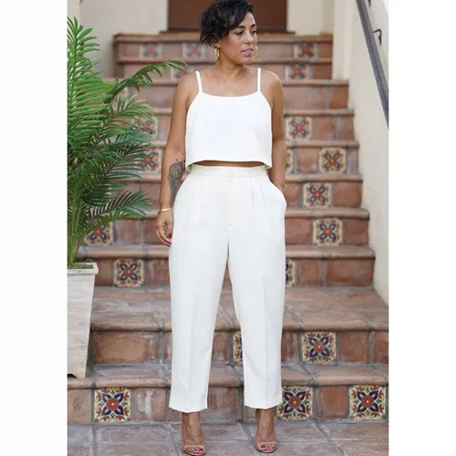 Exquisite Details Simplicity Dress, Top and Trousers S9114
