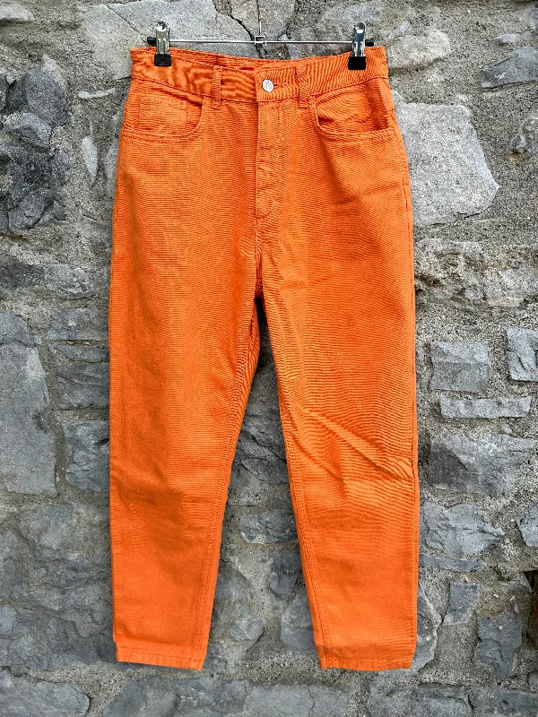 Urban Style Orange mum jeans uk 8