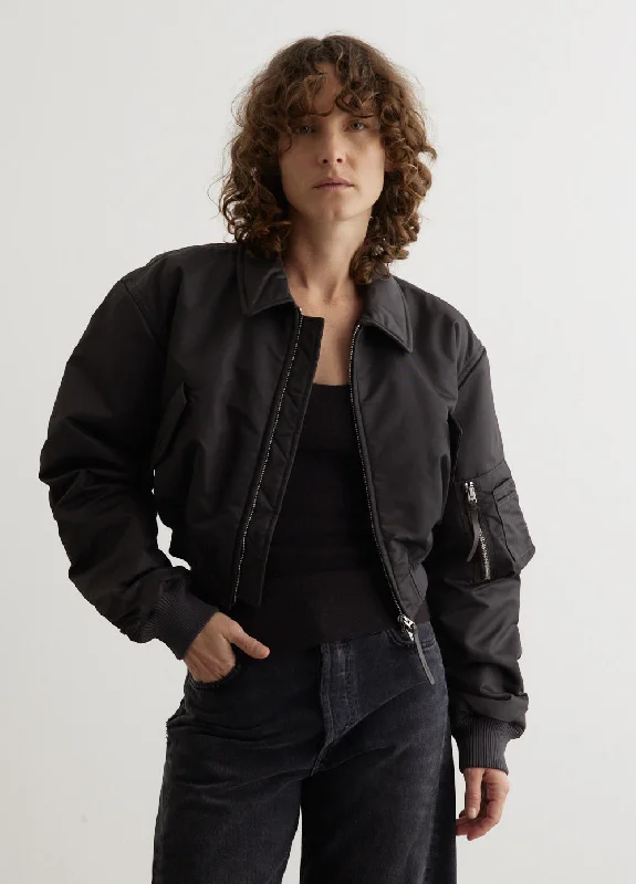 High Street Series Oblio Nylon Bomber
