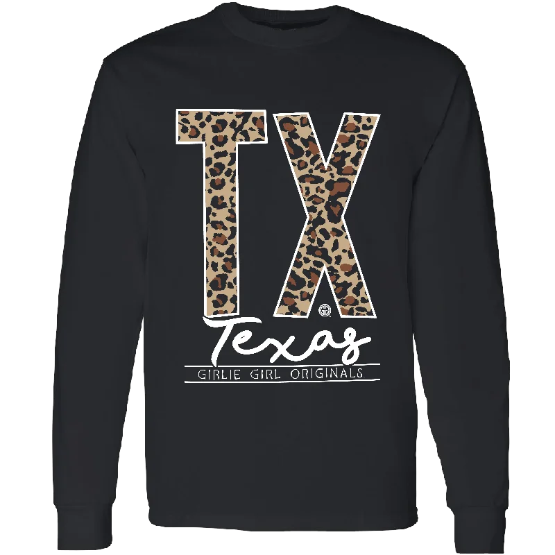 Cozy Fashion Leopard Texas Black LS-1719