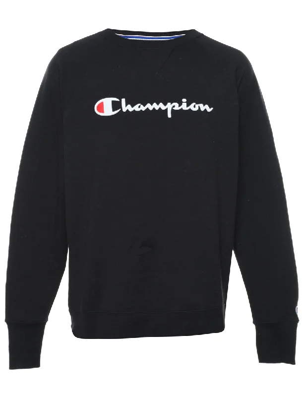 Casual Elegance Champion Printed Sweatshirt - M