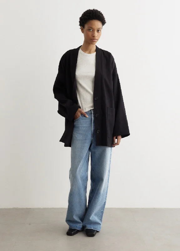 Elegant Series Oversized Cotton Cardigan