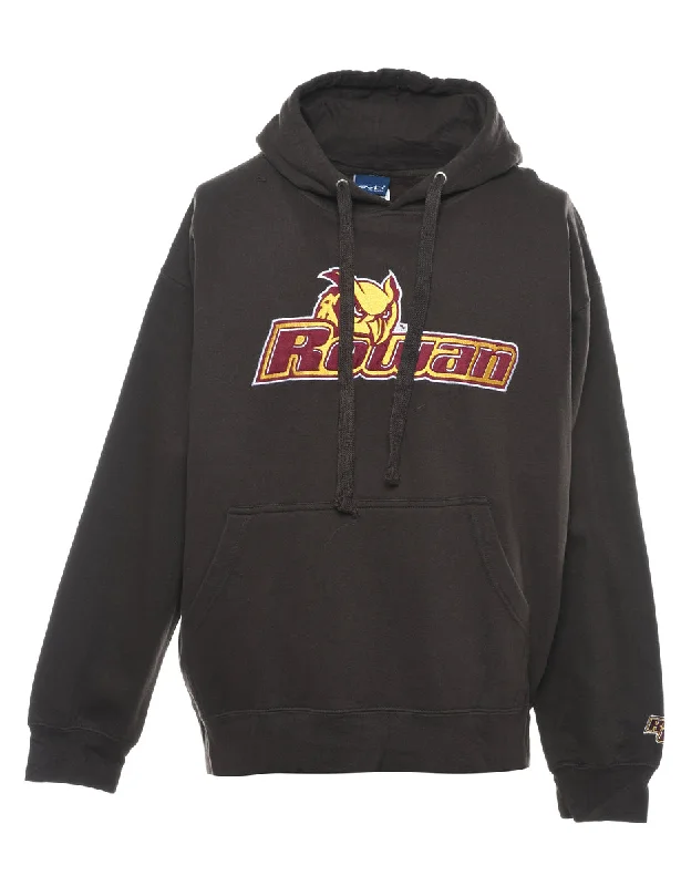 Stylish Comfort Rowan Printed Hoodie - L