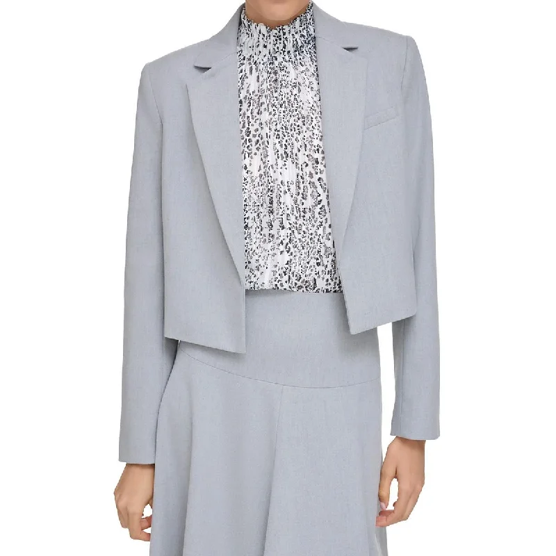 Luxury Customization Petites   Womens Professional Office Wear Open-Front Blazer