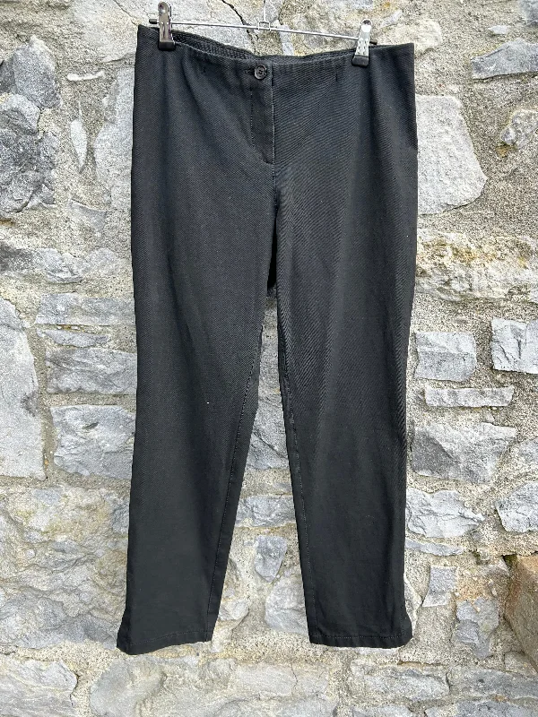 Trendy Items Black cropped pants uk 12