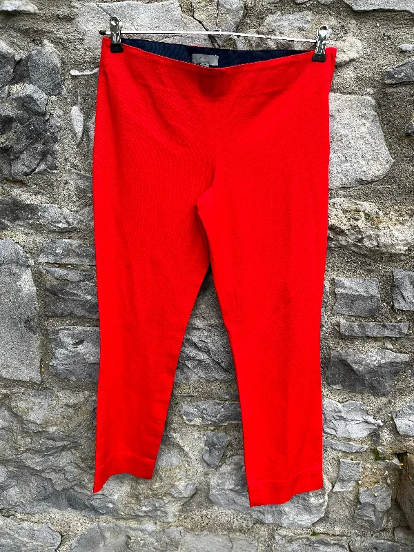 Elegant And Lazy Red cropped pants uk 12
