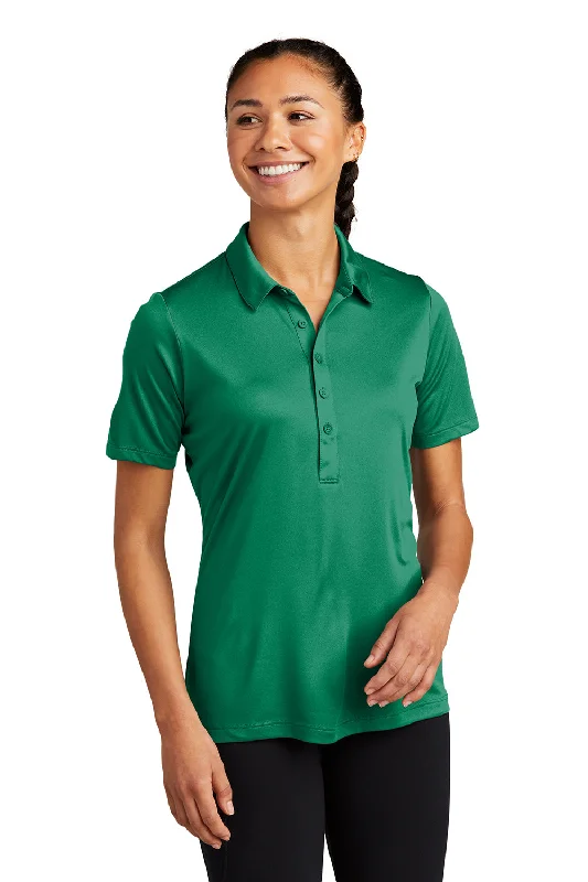 High-end Wear Sport-Tek Womens Moisture Wicking Short Sleeve Polo Shirt - Kelly Green - Closeout High-end Wear Sport-Tek Womens Moisture Wicking Short Sleeve Polo Shirt - Kelly Green - Closeout