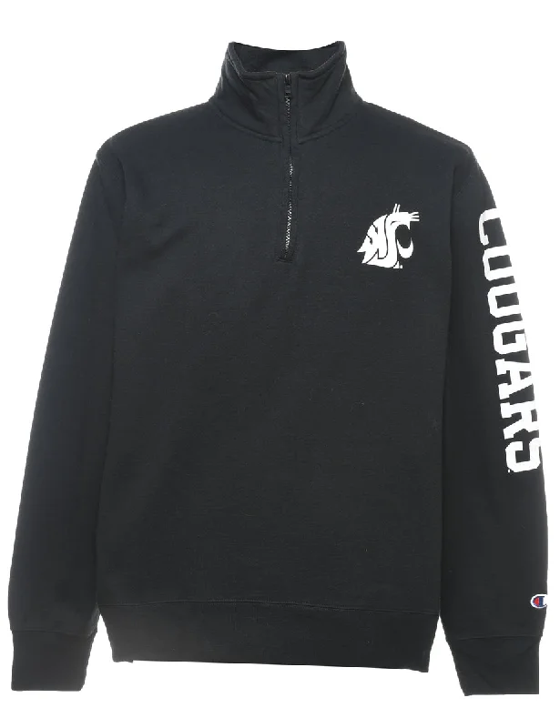 Soft Textures Champion Cougars Printed Sweatshirt - M