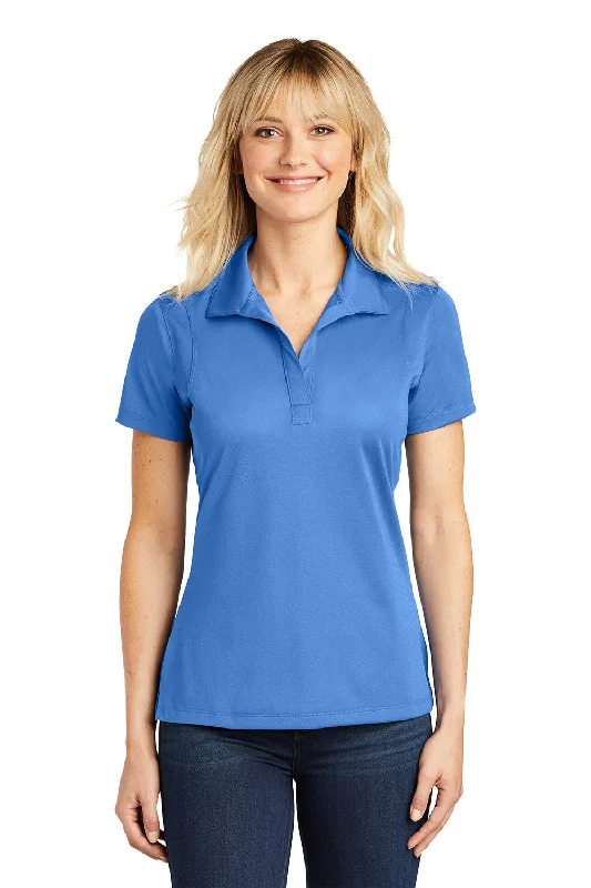 Daily Comfort Sport-Tek Womens Sport-Wick Moisture Wicking Short Sleeve Polo Shirt - Blue Lake Daily Comfort Sport-Tek Womens Sport-Wick Moisture Wicking Short Sleeve Polo Shirt - Blue Lake