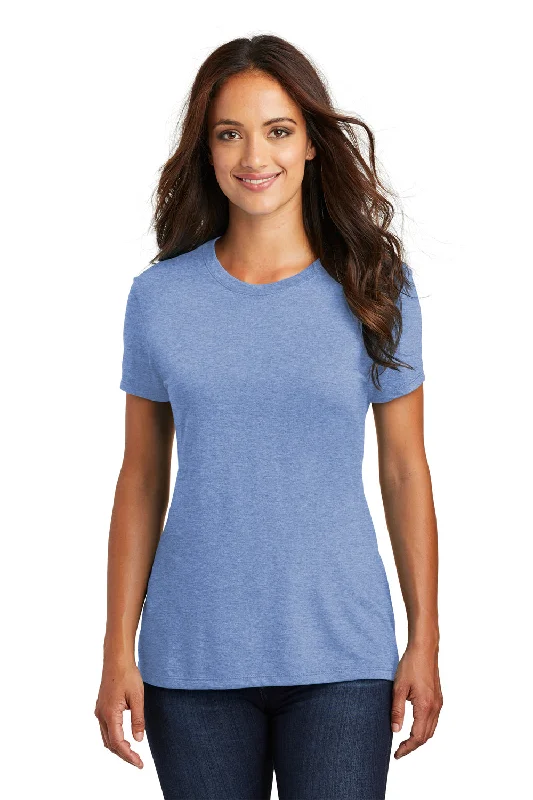 Design Must-have District Womens Perfect Tri Short Sleeve Crewneck T-Shirt - Maritime Blue Frost Design Must-have District Womens Perfect Tri Short Sleeve Crewneck T-Shirt - Maritime Blue Frost