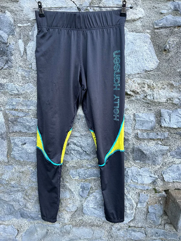 Celebrity Style HH Black sport leggings uk 12