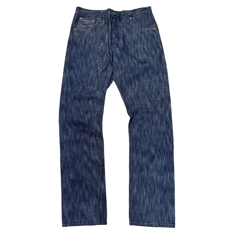 Denim Design NEW Greaser Tokushima Shoai Hank Dyed denim (Natural plant dyed Indigo)