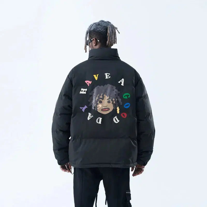 Preview New Products Cartoon Portrait Print Jacket