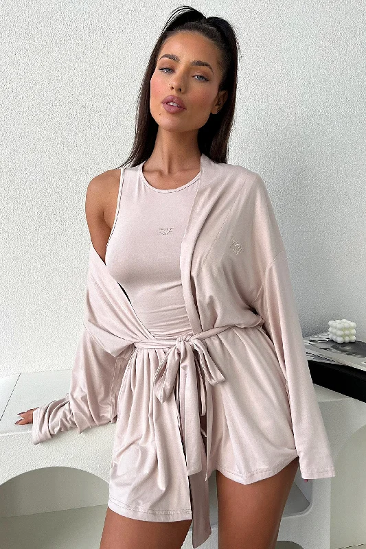 Easy Style Alita Robe - Beige