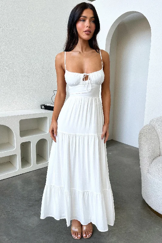 Light Dressing Allie Maxi Dress - White