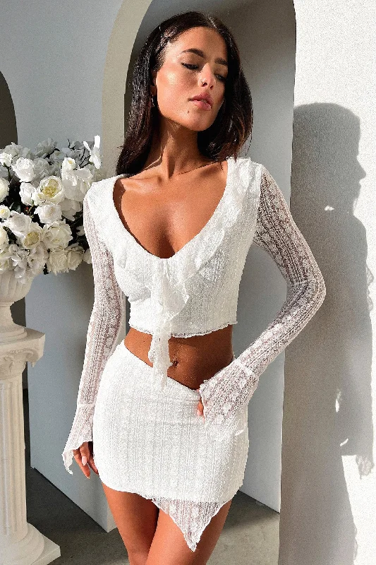 Versatile Items Aperol Skirt - White