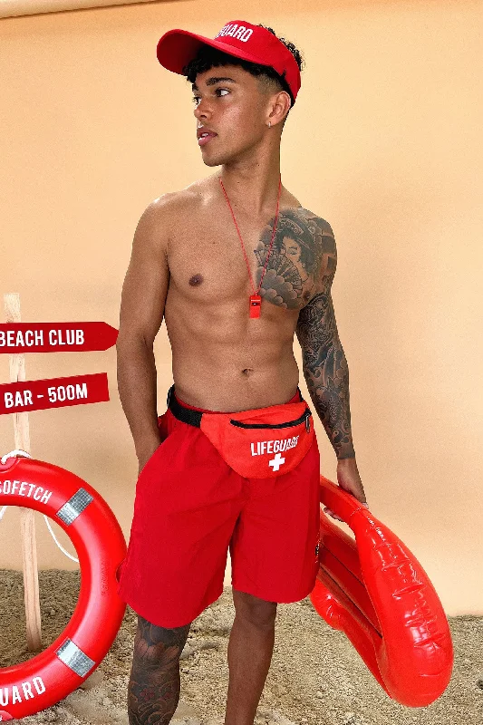 Comfortable Looks Bae Shorts - Red