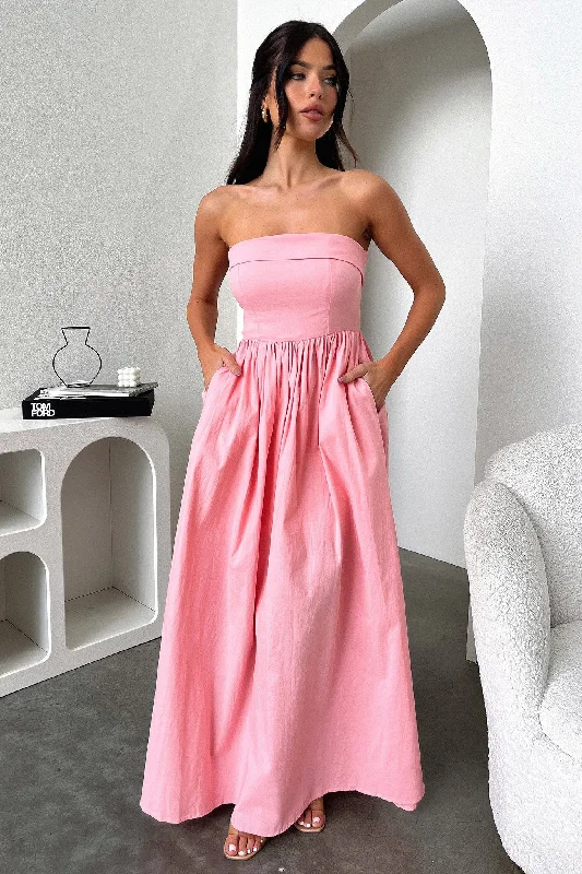 Trendy Traveler Cornell Maxi Dress - Pink