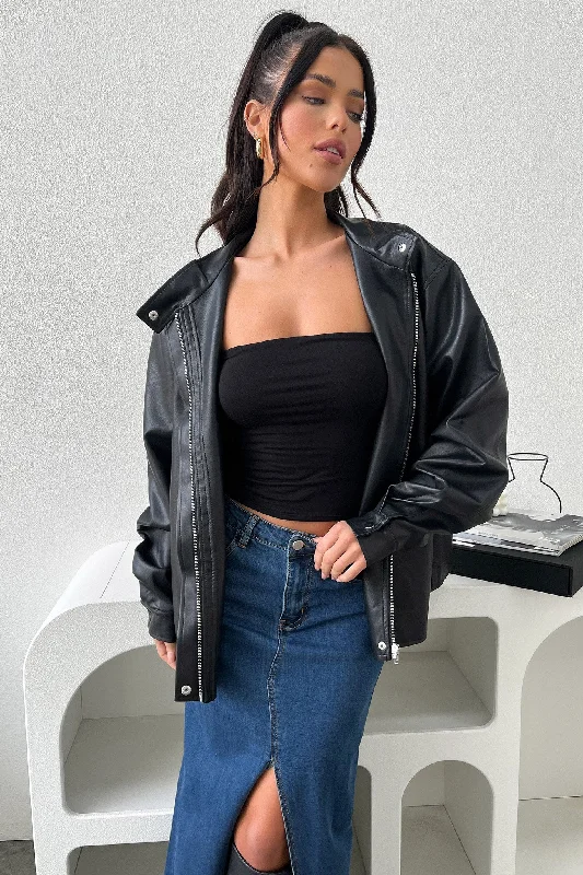 Customized Version Layson Bomber Jacket - Black