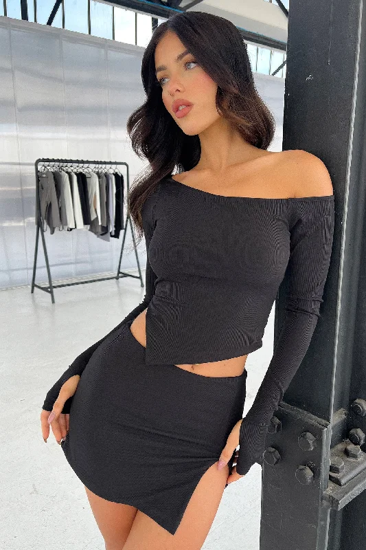 Minimal Comfort Leyton Top - Black